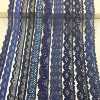 Elastic Stretch Lace trim 10 yards/lot dark Blue, navy blue DIY sewing/garment accessories
Elastic Stretch Lace trim 10 yards/lot dark Blue, navy blue DIY sewing/garment accessories