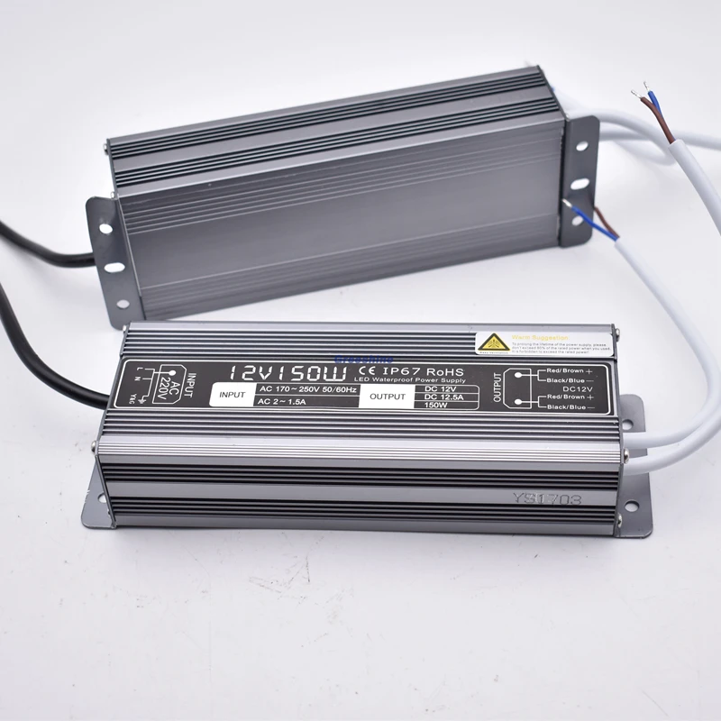 Constant Voltage DC 12V 24V Power supply IP67 Waterproof transformer 30W 60W 100W 150W LED Lamp Driver free shipping
Constant Voltage DC 12V 24V Power supply IP67 Waterproof transformer 30W 60W 100W 150W LED Lamp Driver free shipping