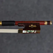 127V 4/4 Size VIOLIN BOW Carbon Fiber Core with Pernambuco Skin Stick Snakewood Frog Natural Horsehair
127V 4/4 Size VIOLIN BOW Carbon Fiber Core with Pernambuco Skin Stick Snakewood Frog Natural Horsehair