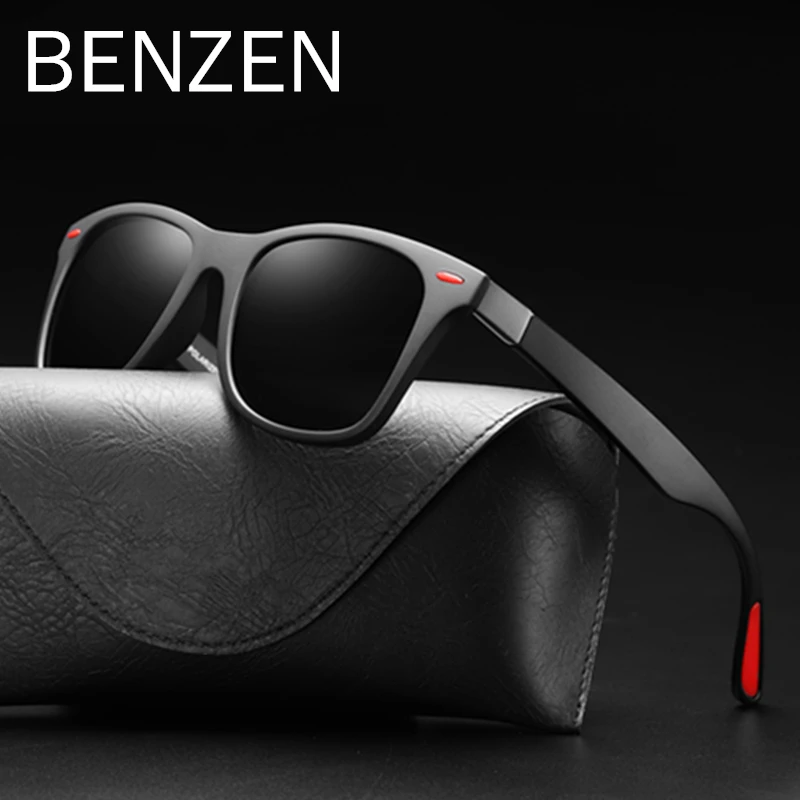 BENZEN Polarized Sunglasses Men Brand Designer Vintage Male Sun Glasses For Driving Retro Women Shades Black New 9351
BENZEN Polarized Sunglasses Men Brand Designer Vintage Male Sun Glasses For Driving Retro Women Shades Black New 9351