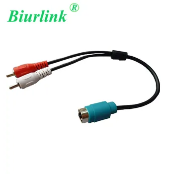 Biurlink Male 2RCA Audio AUX IN Adapter Cable for Alpine KCE-237B CDE-W203Ri IDA X303 X305 X301
Biurlink Male 2RCA Audio AUX IN Adapter Cable for Alpine KCE-237B CDE-W203Ri IDA X303 X305 X301