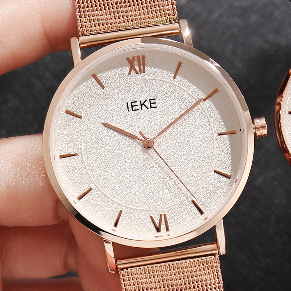 woman fashion wristwatches stainless steel Mesh belt women's watch IEKE brand women watches quartz waterproof ladies clocks
woman fashion wristwatches stainless steel Mesh belt women's watch IEKE brand women watches quartz waterproof ladies clocks