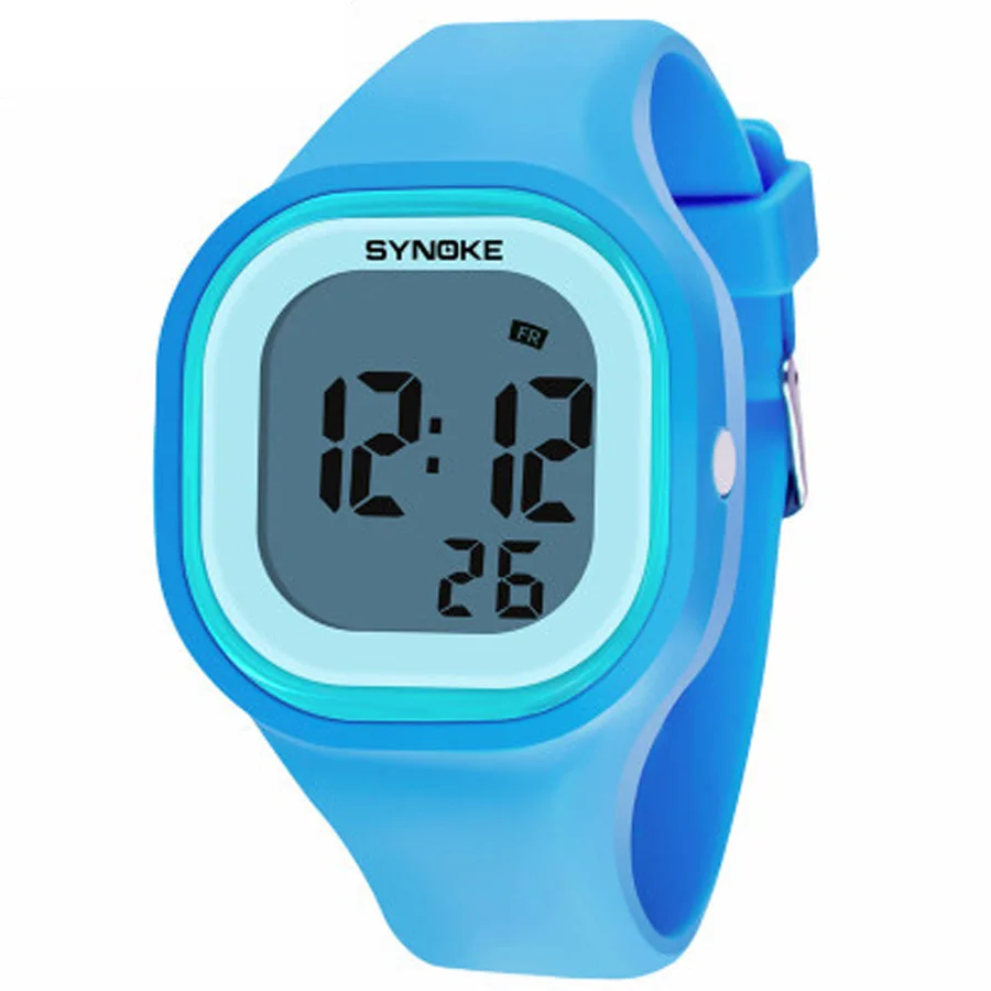 Digital Watch Kids Blue Waterproof LED Electronic Watch Student Boys Girls Silicone Watchband for Children Watches with Alarm
Digital Watch Kids Blue Waterproof LED Electronic Watch Student Boys Girls Silicone Watchband for Children Watches with Alarm