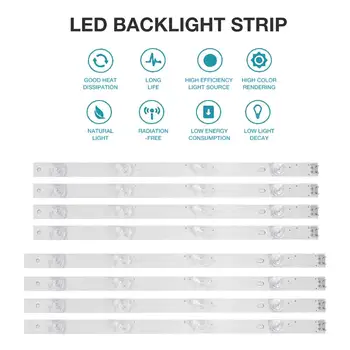 8PCS LED Backlight Strip 4 Lamp Beads Light Bar for LG 42 Inch TV INNOTEK DRT 3.0 42"
8PCS LED Backlight Strip 4 Lamp Beads Light Bar for LG 42 Inch TV INNOTEK DRT 3.0 42"