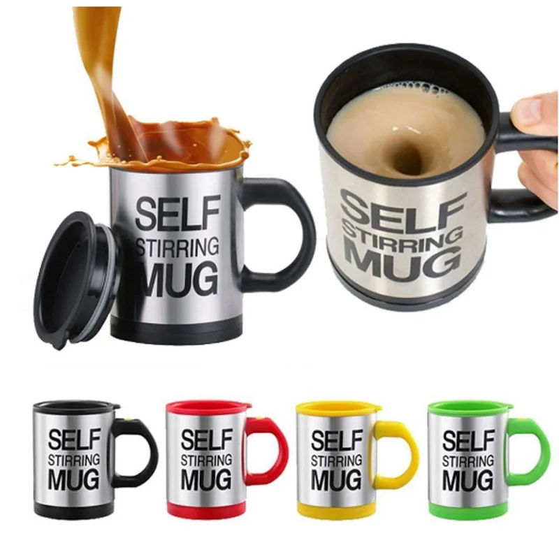 400ml Mugs Automatic Electric Lazy Self Stirring Mug Cup Coffee Milk Mixing Mug Smart Stainless Steel Juice Mix Cup Drinkware
400ml Mugs Automatic Electric Lazy Self Stirring Mug Cup Coffee Milk Mixing Mug Smart Stainless Steel Juice Mix Cup Drinkware
