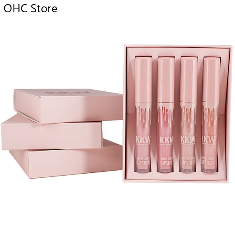 4 Pcs/Kits Make Up Kit Makeup Set Professional Kits Cosmetic Sets For Women Kkw Lip Gloss Matte Liquid Lipstick 4 Color
4 Pcs/Kits Make Up Kit Makeup Set Professional Kits Cosmetic Sets For Women Kkw Lip Gloss Matte Liquid Lipstick 4 Color