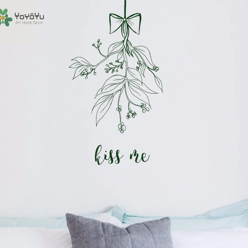 YOYOYU Vinyl Wall Decal Kiss Me Flower Bowknot Interior Art Plant Removable Home Decoration Stickers FD475
YOYOYU Vinyl Wall Decal Kiss Me Flower Bowknot Interior Art Plant Removable Home Decoration Stickers FD475