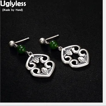 Uglyless Real 925 Sterling Silver Nature Jasper Beads Dangle Earrings Vintage Totem Patterns Brincos Jewelry Women Ethnic Bijoux
Uglyless Real 925 Sterling Silver Nature Jasper Beads Dangle Earrings Vintage Totem Patterns Brincos Jewelry Women Ethnic Bijoux