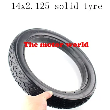 Hot Sale Good Reputation 14x2.125 Solid Electric Tire with High Quality Fits Many Gas Scooters and E-Bike Inflation-free Tire
Hot Sale Good Reputation 14x2.125 Solid Electric Tire with High Quality Fits Many Gas Scooters and E-Bike Inflation-free Tire