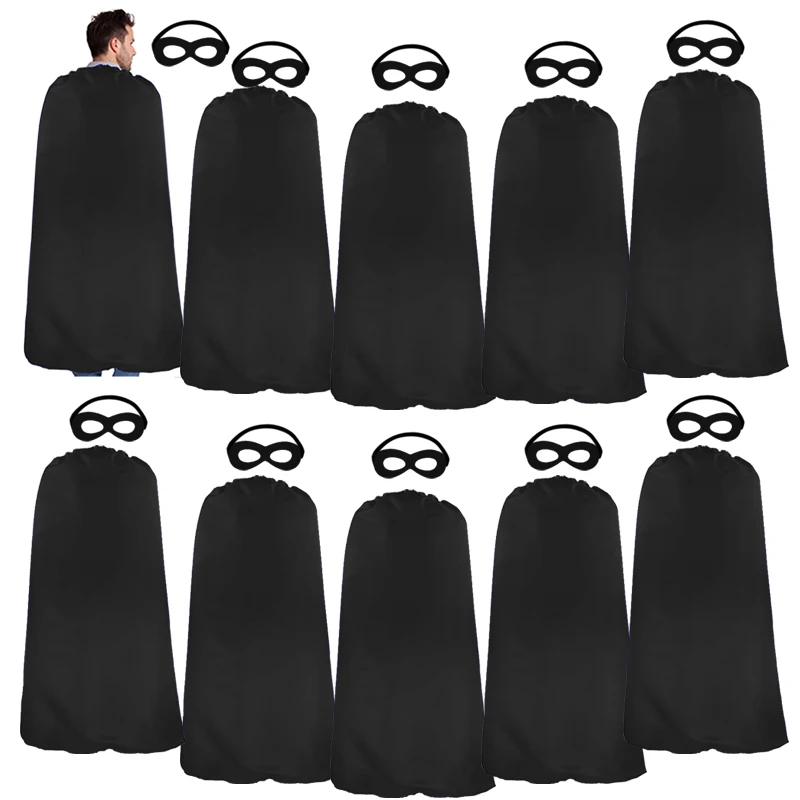 10 Packs SPECIAL Adult Superhero Costumes Cape Mask Handmade Tape Capes Sturdy Cloak Gift Carnival Dress Up Adult Costume
10 Packs SPECIAL Adult Superhero Costumes Cape Mask Handmade Tape Capes Sturdy Cloak Gift Carnival Dress Up Adult Costume