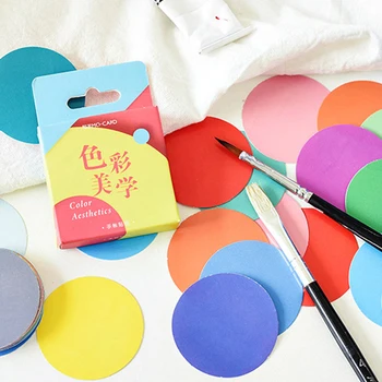 46pcs/box Beautiful Color aesthetics Diary Handmade Paper Label Sealing DIY Decorative Hand account sticker stationery
46pcs/box Beautiful Color aesthetics Diary Handmade Paper Label Sealing DIY Decorative Hand account sticker stationery