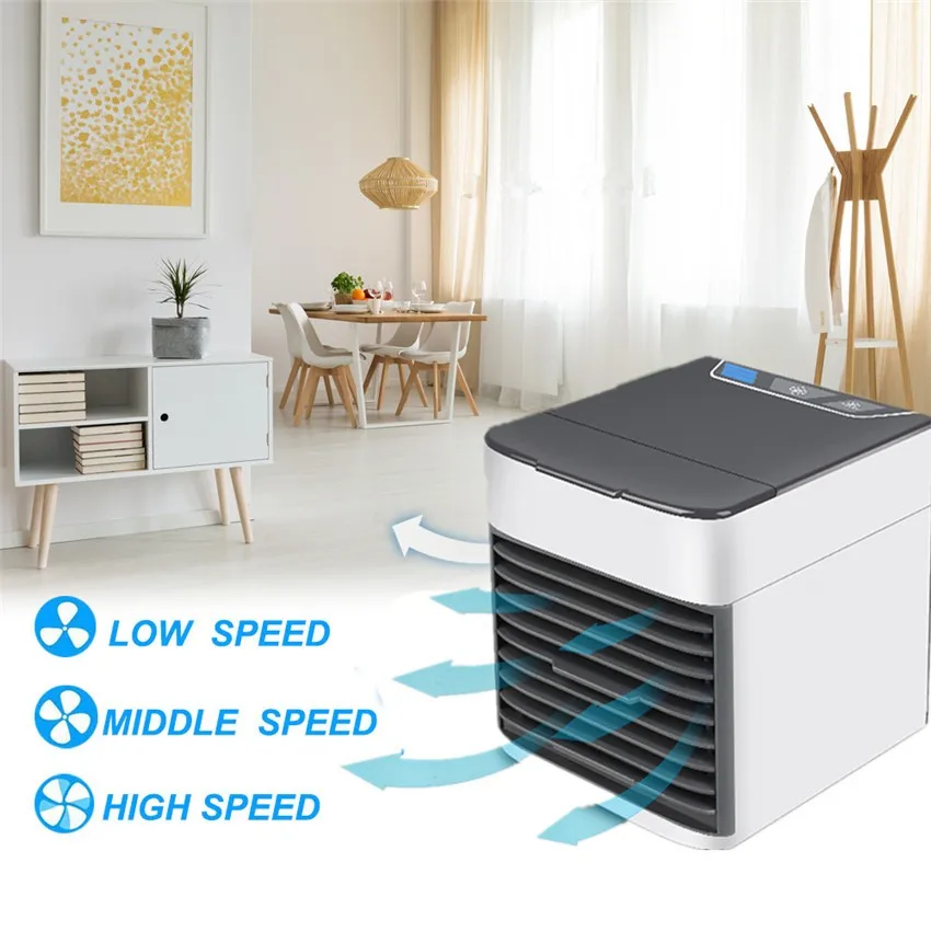 LISM Portable Mini Air Cooler Arctic Air Conditioner Conditioning LED Light Humidifier Purifie Air Cooling Fan for Home Office
LISM Portable Mini Air Cooler Arctic Air Conditioner Conditioning LED Light Humidifier Purifie Air Cooling Fan for Home Office