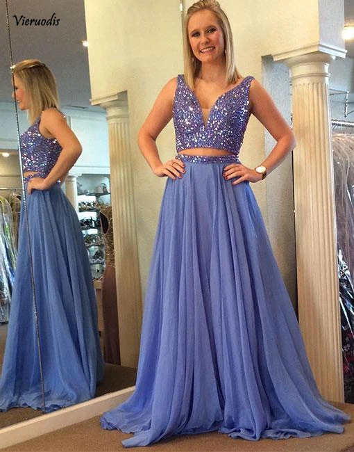 New Fashion Long Evening Dresses 2019 Spring V-Neck Sleeveless Floor Length A-line Beading Chiffon Prom Dresses Robe de soriee
New Fashion Long Evening Dresses 2019 Spring V-Neck Sleeveless Floor Length A-line Beading Chiffon Prom Dresses Robe de soriee