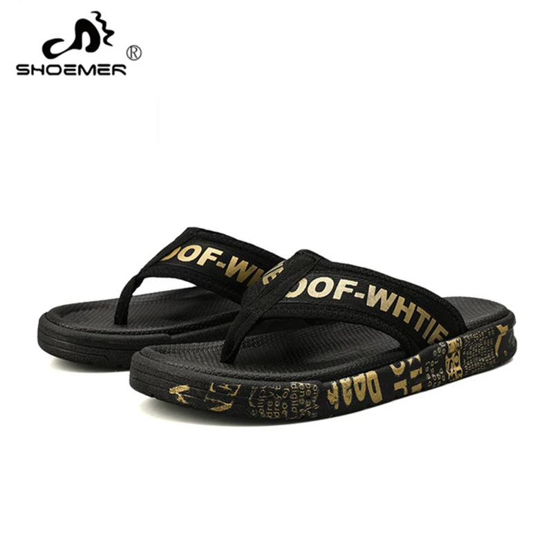 SHOEMER 2019 Summer New fashion trend Men Flip Flops non-slip beach cool man slippers clip outside men Sandals Male Flats
SHOEMER 2019 Summer New fashion trend Men Flip Flops non-slip beach cool man slippers clip outside men Sandals Male Flats