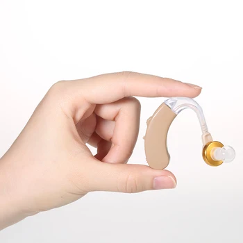 AXON Digital Hearing Aid Amplifier Sound Enhancer Behind the Ear Tone Cheap Adjustable Hearing Aid + 3 Size Silicone Earplugs
AXON Digital Hearing Aid Amplifier Sound Enhancer Behind the Ear Tone Cheap Adjustable Hearing Aid + 3 Size Silicone Earplugs