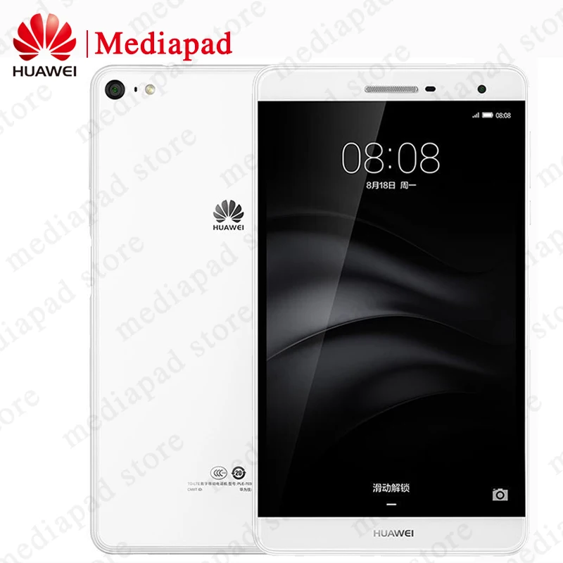 

Global Rom 7.0" Huawei MediaPad M2 Lite PLE-703L Octa Core 3GB RAM 32GB ROM Phone Call Tablet Snapdragon 615 Fingerprint 13.0MP
