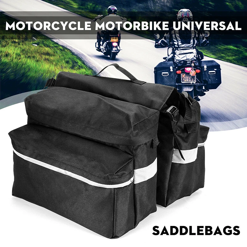 Black Motorcycle Saddlebag Bicycle Motorbike Detachable Backseat Saddle Bag Rear Seat Backpack Bags Trunk Luggage
Black Motorcycle Saddlebag Bicycle Motorbike Detachable Backseat Saddle Bag Rear Seat Backpack Bags Trunk Luggage
