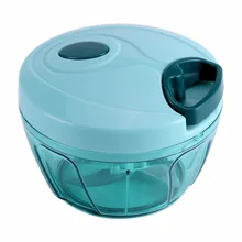 Manual Food Chopper Fruit Vegetable Chopper Shredder Multifunction 3-Blade Food Processor Meat Machine Crusher Blender
Manual Food Chopper Fruit Vegetable Chopper Shredder Multifunction 3-Blade Food Processor Meat Machine Crusher Blender