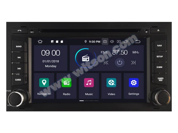 7" Android 9.0 Pie OS Car DVD Multimedia GPS Radio for Seat Leon MK3 2012-2018 (Typ 5F) with Greater Viewing Angle IPS Screen
7" Android 9.0 Pie OS Car DVD Multimedia GPS Radio for Seat Leon MK3 2012-2018 (Typ 5F) with Greater Viewing Angle IPS Screen