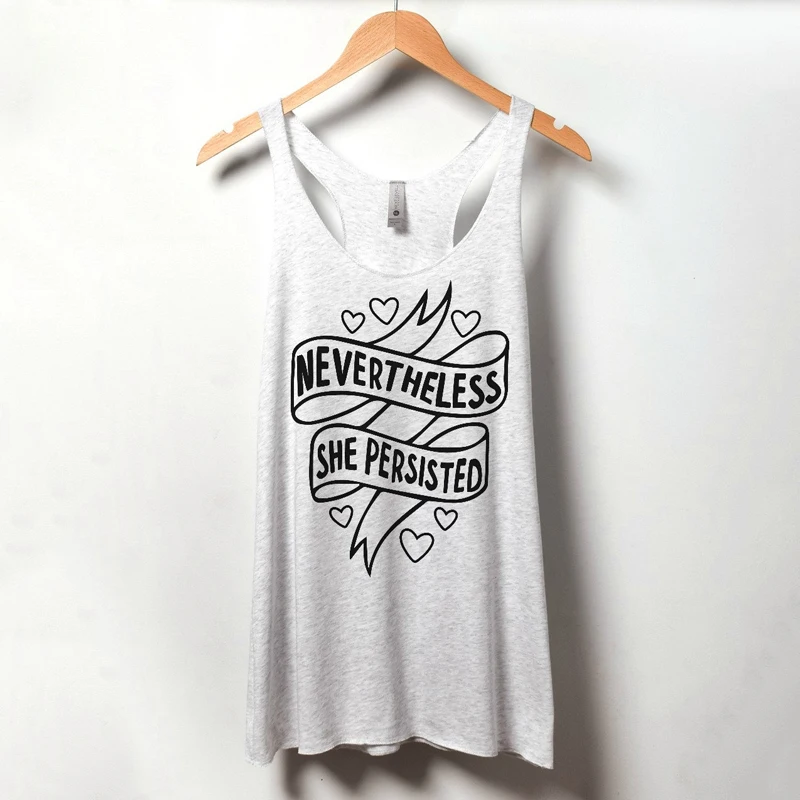 Vest Nevertheless She Persisted Printed Tank Tops Casual Sleeveless Feminist Tank Women Racerback Graphic Gym Workout Tee Shirt
Vest Nevertheless She Persisted Printed Tank Tops Casual Sleeveless Feminist Tank Women Racerback Graphic Gym Workout Tee Shirt