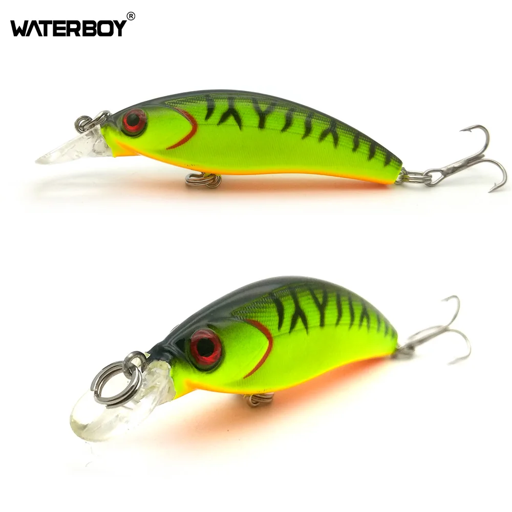 WATERBOY 5.2cm 3g Mini Minnow Bait Iscas Fish Wobblers Swimbait Peche Factory Direct Sell Small New Hard Artificial Fishing Lure
WATERBOY 5.2cm 3g Mini Minnow Bait Iscas Fish Wobblers Swimbait Peche Factory Direct Sell Small New Hard Artificial Fishing Lure