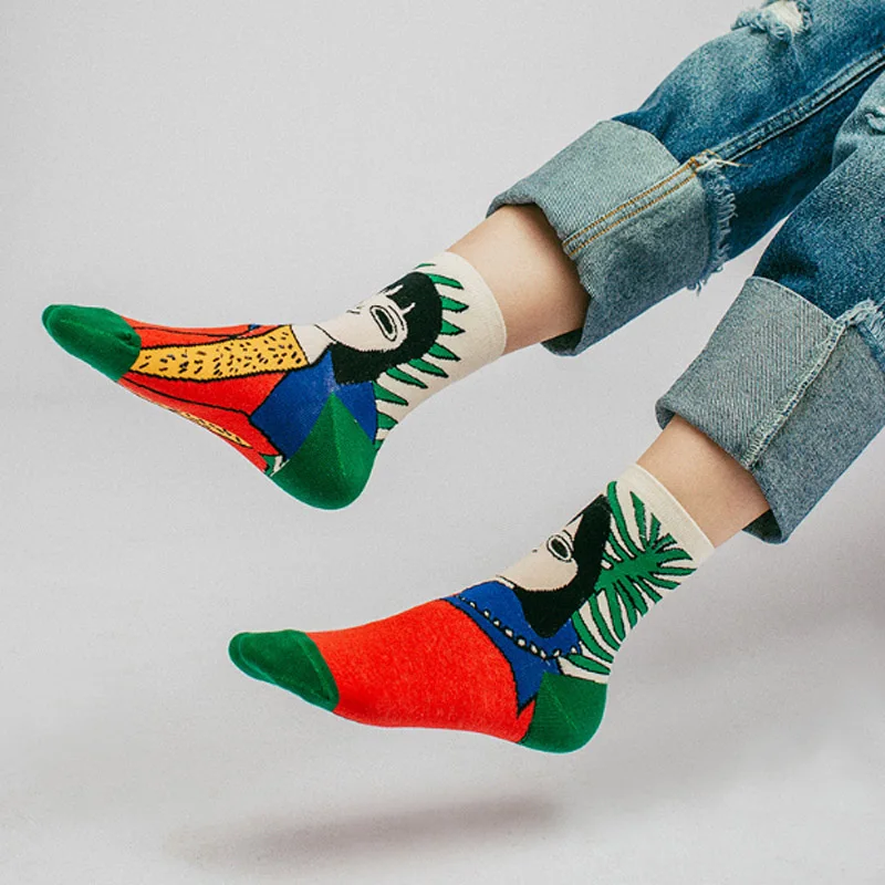 Sale Cartoon Letter Printed Creative Unisex Funny Socks Comfortable Cotton Breathable Sad Foot Printed Socks
Sale Cartoon Letter Printed Creative Unisex Funny Socks Comfortable Cotton Breathable Sad Foot Printed Socks
