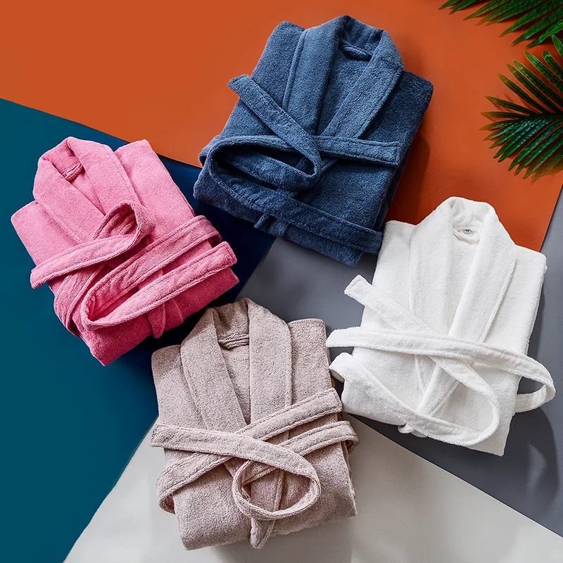 High quality Winter Thicken combed cotton bathrobes sleepwear robes unisex nightgown pajamas absorbent terry bathrobes pijamas
High quality Winter Thicken combed cotton bathrobes sleepwear robes unisex nightgown pajamas absorbent terry bathrobes pijamas