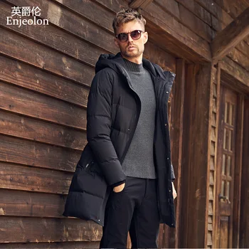 Enjeolon brand thicken winter long down jacket men light parka coat men White duck down men coat male down parka jacket MF0120
Enjeolon brand thicken winter long down jacket men light parka coat men White duck down men coat male down parka jacket MF0120