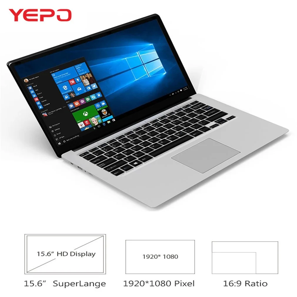 YEPO 737A6 Laptop notebook 15.6 inch Intel Apollo Lake J3455 8G RAM 128 ROM SSD DDR3 Intel HD Graphics 500 Support Multilanguage
YEPO 737A6 Laptop notebook 15.6 inch Intel Apollo Lake J3455 8G RAM 128 ROM SSD DDR3 Intel HD Graphics 500 Support Multilanguage