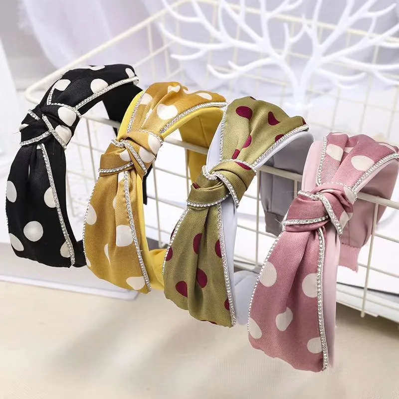 2019 Fashion Dot hairband Top Knot Headband for women Print hair hoop ladies cute Hair accessories
2019 Fashion Dot hairband Top Knot Headband for women Print hair hoop ladies cute Hair accessories