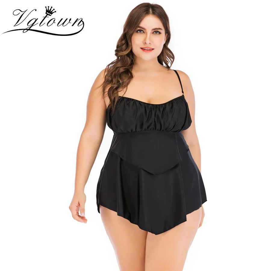 VGTOWN 2019 New Plus Size 6XL Beach Dress Skirted Tankini Sequin Two Piece Large Size Swimwear Women Bodysuit Bathing
VGTOWN 2019 New Plus Size 6XL Beach Dress Skirted Tankini Sequin Two Piece Large Size Swimwear Women Bodysuit Bathing