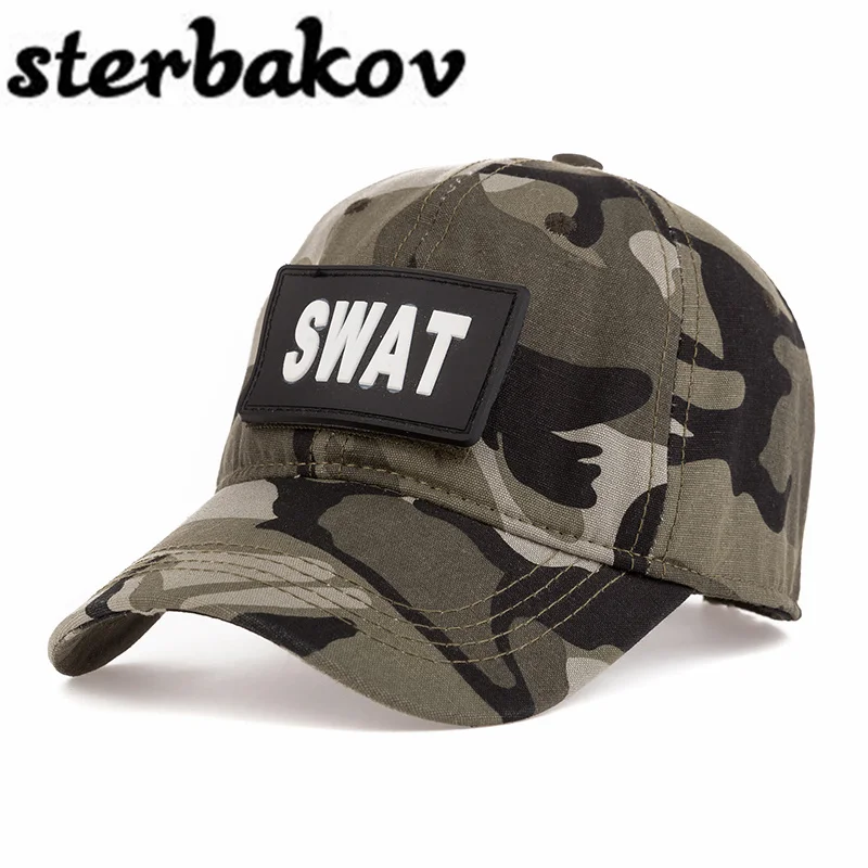 

Style Snapback Camouflage Tactical Hat Army Tactical Baseball Cap Unisex ACU CP Desert Cobra Camo Camouflage Hats