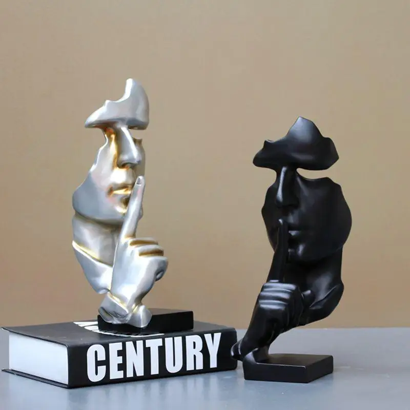 Resin Abstract Craft Figurines Decorative Sculptures Christmas Gifts Human Model Face With Hand Home
Resin Abstract Craft Figurines Decorative Sculptures Christmas Gifts Human Model Face With Hand Home