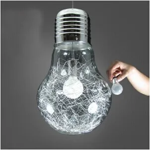 Dia:15cm/25cm/30cm Brief personalized big bulb pendant light metal single-head glass bar counter aisle lights Pendant Lamps
Dia:15cm/25cm/30cm Brief personalized big bulb pendant light metal single-head glass bar counter aisle lights Pendant Lamps