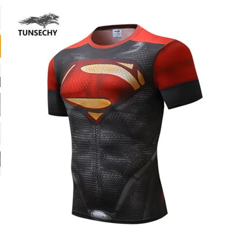 TUNSECHY avengers alliance, superman, captain America brand fashion compression will lycra t - shirts wholesale price support
TUNSECHY avengers alliance, superman, captain America brand fashion compression will lycra t - shirts wholesale price support