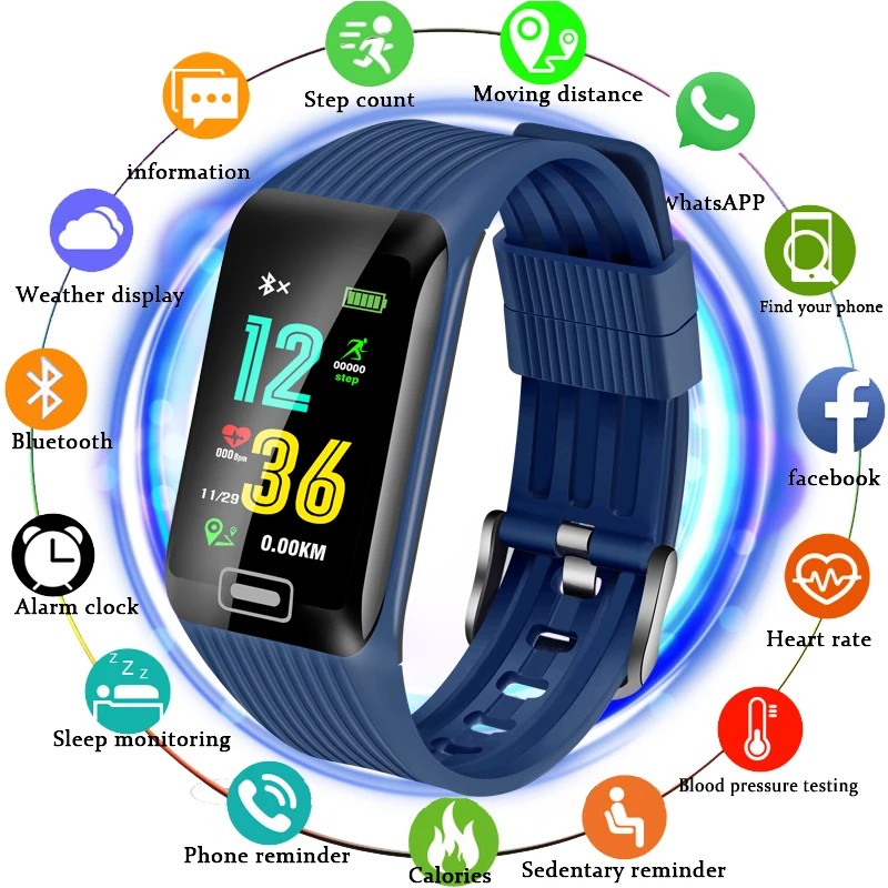 LIGE New Smart Watch Men Heart Rate Blood Pressure Monitor Waterproof Sports Clock Fitness Tracker Watch Pedometer Smart Band
LIGE New Smart Watch Men Heart Rate Blood Pressure Monitor Waterproof Sports Clock Fitness Tracker Watch Pedometer Smart Band