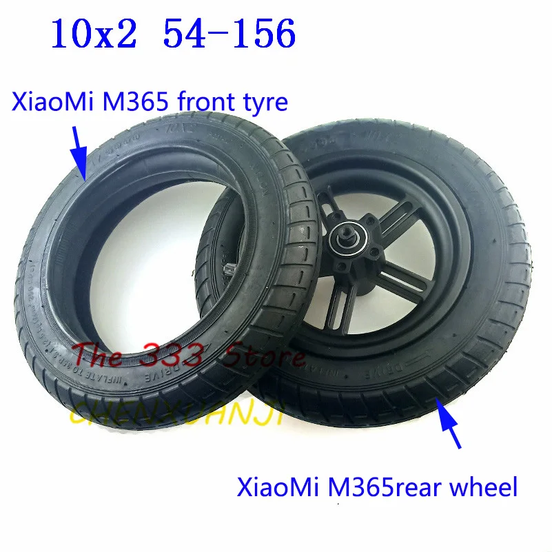 

WAnDa 10x2 tyre for Xiaomi Mijia M365 Mi Electric Scooter 10 inches tire Inner Tube Inflation Wheel Tyre Upgraded Thicker