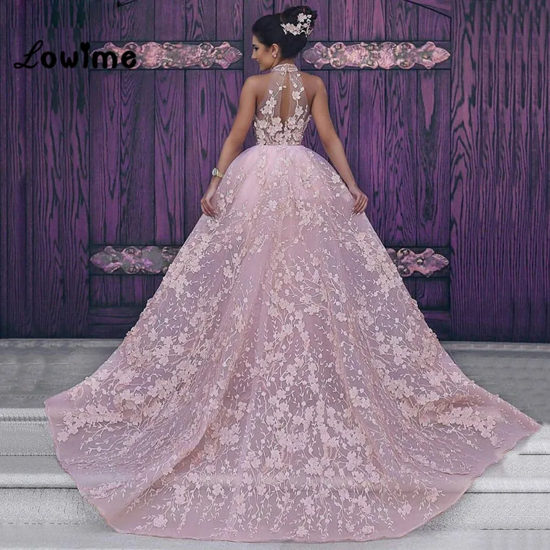 Moslim-Lange-Turks-Arabisch-Roze-Kant-Mermaid-Formele-Avondfeest-Prom-Gown-Dress-Engagement-Toga-Jurken-Abendkleider (1)_