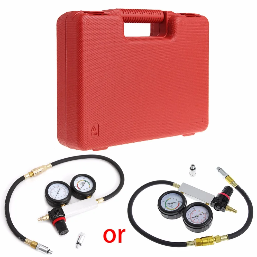 

Auto Cylinder Engine Leak Leakdown Tester Compression Gauge Diagnostic Detector Diagnostic Service Tools Vacuum Testers