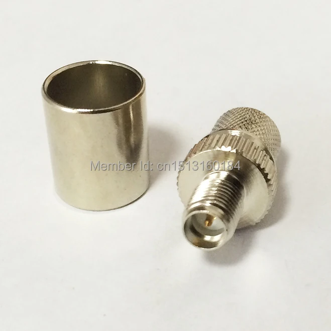 1pc RP-SMA Female Jack RF Coax Modem Convertor Connector Crimp RG8,RG213,LMR400 Straight Nickelplated NEW wholesale
1pc RP-SMA Female Jack RF Coax Modem Convertor Connector Crimp RG8,RG213,LMR400 Straight Nickelplated NEW wholesale