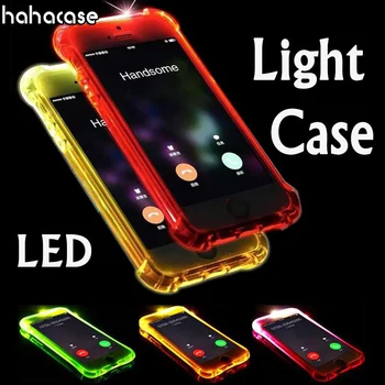 100pcs LED Call Light Up Glitter Flash Transparent Case For iPhone 11 Pro Max XS XR X 8 7 6 6S Plus 5 5S Luminous Soft TPU Cove
100pcs LED Call Light Up Glitter Flash Transparent Case For iPhone 11 Pro Max XS XR X 8 7 6 6S Plus 5 5S Luminous Soft TPU Cove