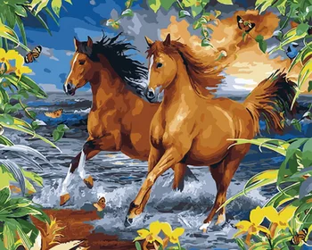 Frameless oil painting by numbers paint by number for home decor oil picture painting 5065 running horse
Frameless oil painting by numbers paint by number for home decor oil picture painting 5065 running horse