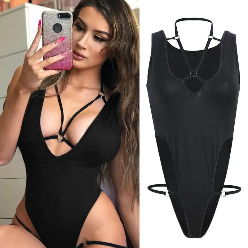 Summer Sexy Women Bandage Bodysuit 2019 Newest Fashion Sleeveless V Neck Stretch Leotard Jumpsuit Tops Hot Sale
Summer Sexy Women Bandage Bodysuit 2019 Newest Fashion Sleeveless V Neck Stretch Leotard Jumpsuit Tops Hot Sale