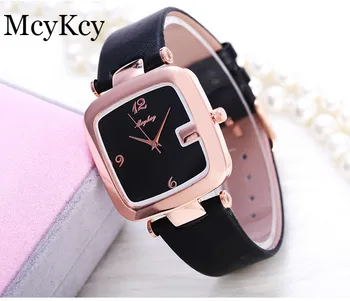 McyKcy Top Brand Luxury Women Watches Leather Women Quartz Watch Relojes Reloj Mujer Montre Femme Relogio Feminino Ladies Clock
McyKcy Top Brand Luxury Women Watches Leather Women Quartz Watch Relojes Reloj Mujer Montre Femme Relogio Feminino Ladies Clock