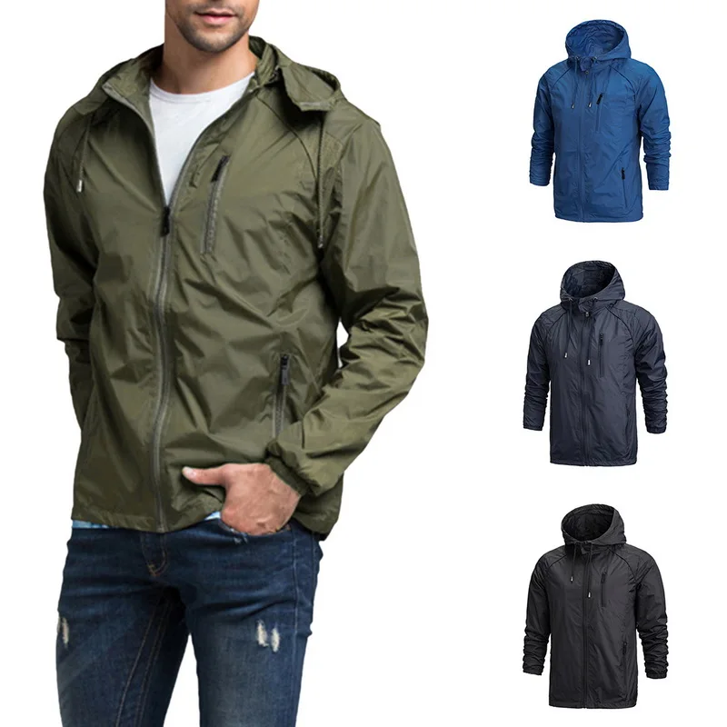 VERTVIE Summer Casual Jacket Men Anti-UV Windbreaker Male Hooded Waterproof Basic Streetwear Long Sleeve Clothing
VERTVIE Summer Casual Jacket Men Anti-UV Windbreaker Male Hooded Waterproof Basic Streetwear Long Sleeve Clothing