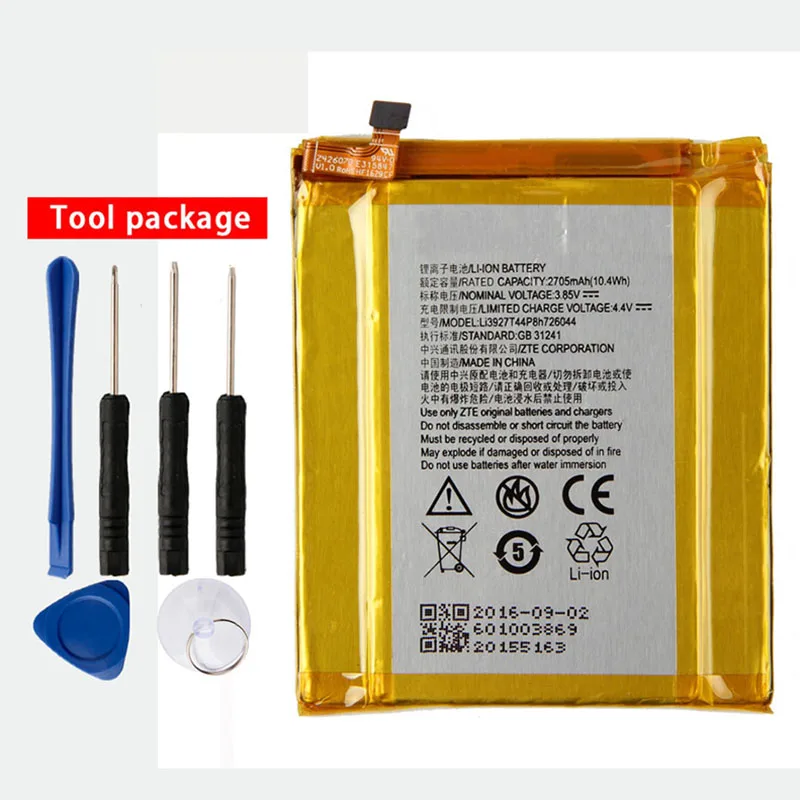 Original ZTE Li3927T44P8H726044 Phone battery For ZTE Axon 7 Mini 5.2inch 2705mAh
Original ZTE Li3927T44P8H726044 Phone battery For ZTE Axon 7 Mini 5.2inch 2705mAh