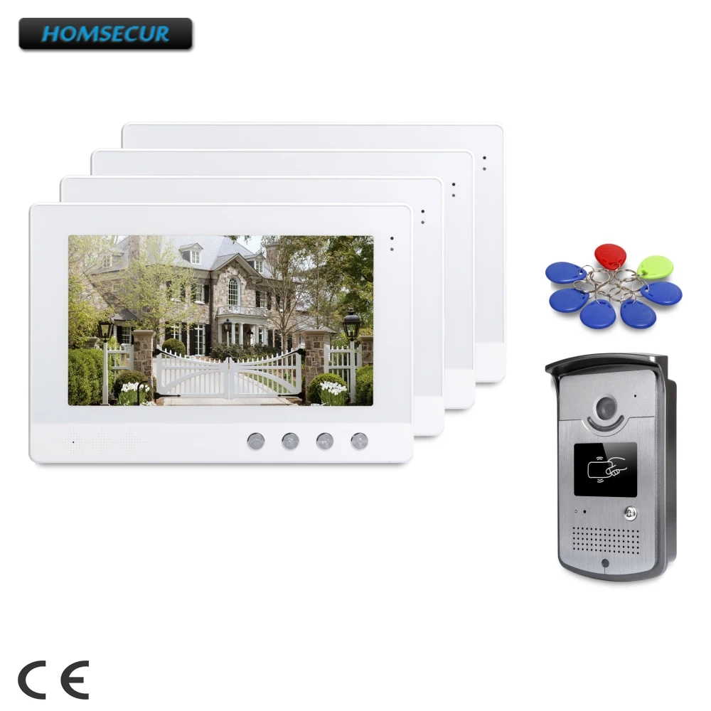 HOMSECUR 10.1inch Hands-free Video Door Entry Phone Call System Electric Lock Supported : XC001+XM101-W
HOMSECUR 10.1inch Hands-free Video Door Entry Phone Call System Electric Lock Supported : XC001+XM101-W