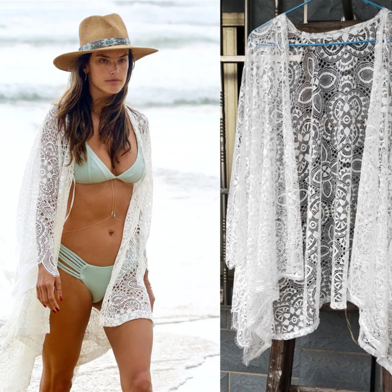 Tunics For The Beach Pareo Mesh Cover Up Swimsuit Women Cape Swimsuits Bathrobe New Euro Eyelash Lace Skirt Dress Acetate Solid
Tunics For The Beach Pareo Mesh Cover Up Swimsuit Women Cape Swimsuits Bathrobe New Euro Eyelash Lace Skirt Dress Acetate Solid