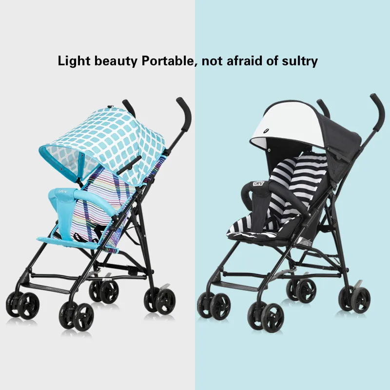 Baby buggy light folding simple portable go out super light can take summer breathable cart
Baby buggy light folding simple portable go out super light can take summer breathable cart