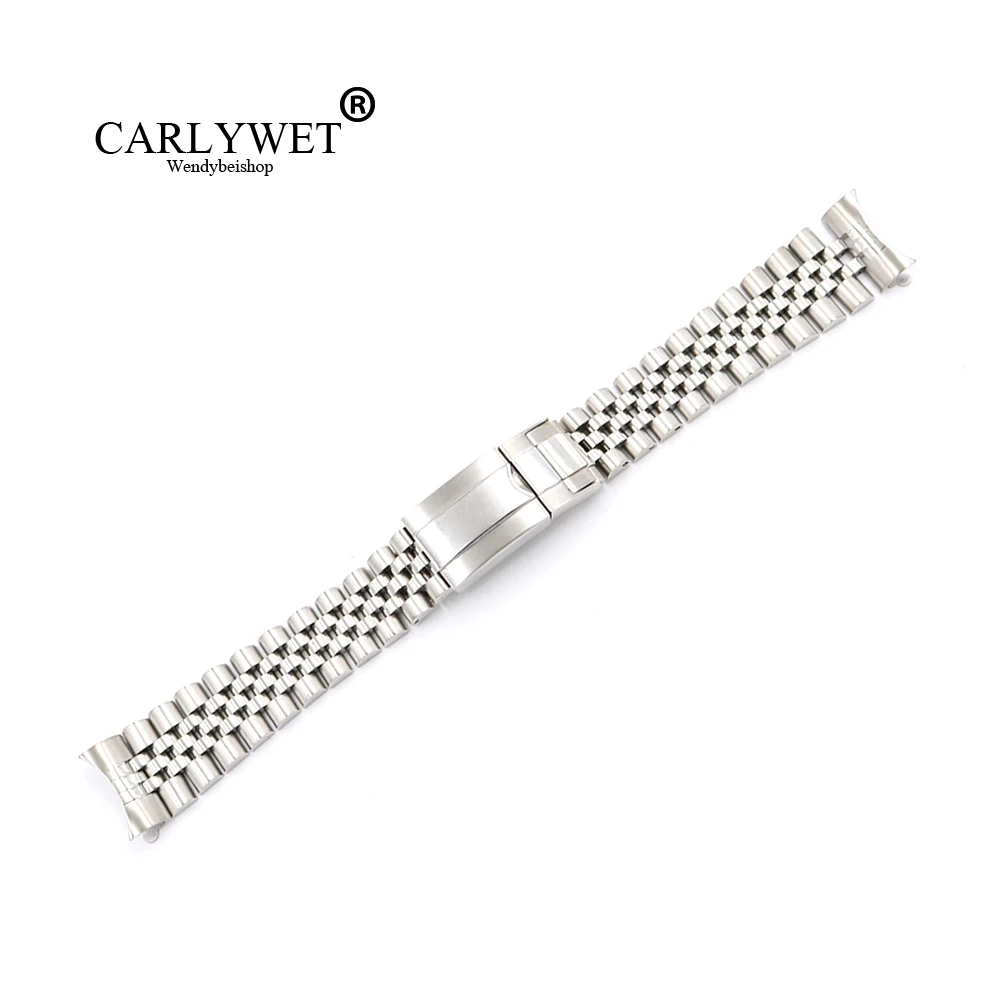 CARLYWET 19 20mm Wholesale Hollow Curved End Solid Screw Links Replacement Jubilee Watch Band Bracelet Loops For Datejust
CARLYWET 19 20mm Wholesale Hollow Curved End Solid Screw Links Replacement Jubilee Watch Band Bracelet Loops For Datejust